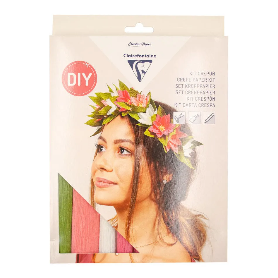 Clairefontaine Crepe Paper Kit Christmas Crown