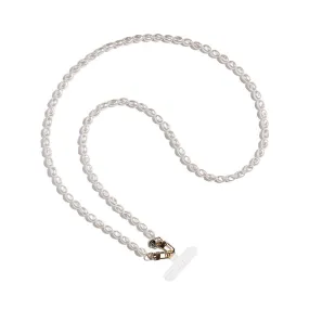 Classic Pearl Crossbody Phone Strap