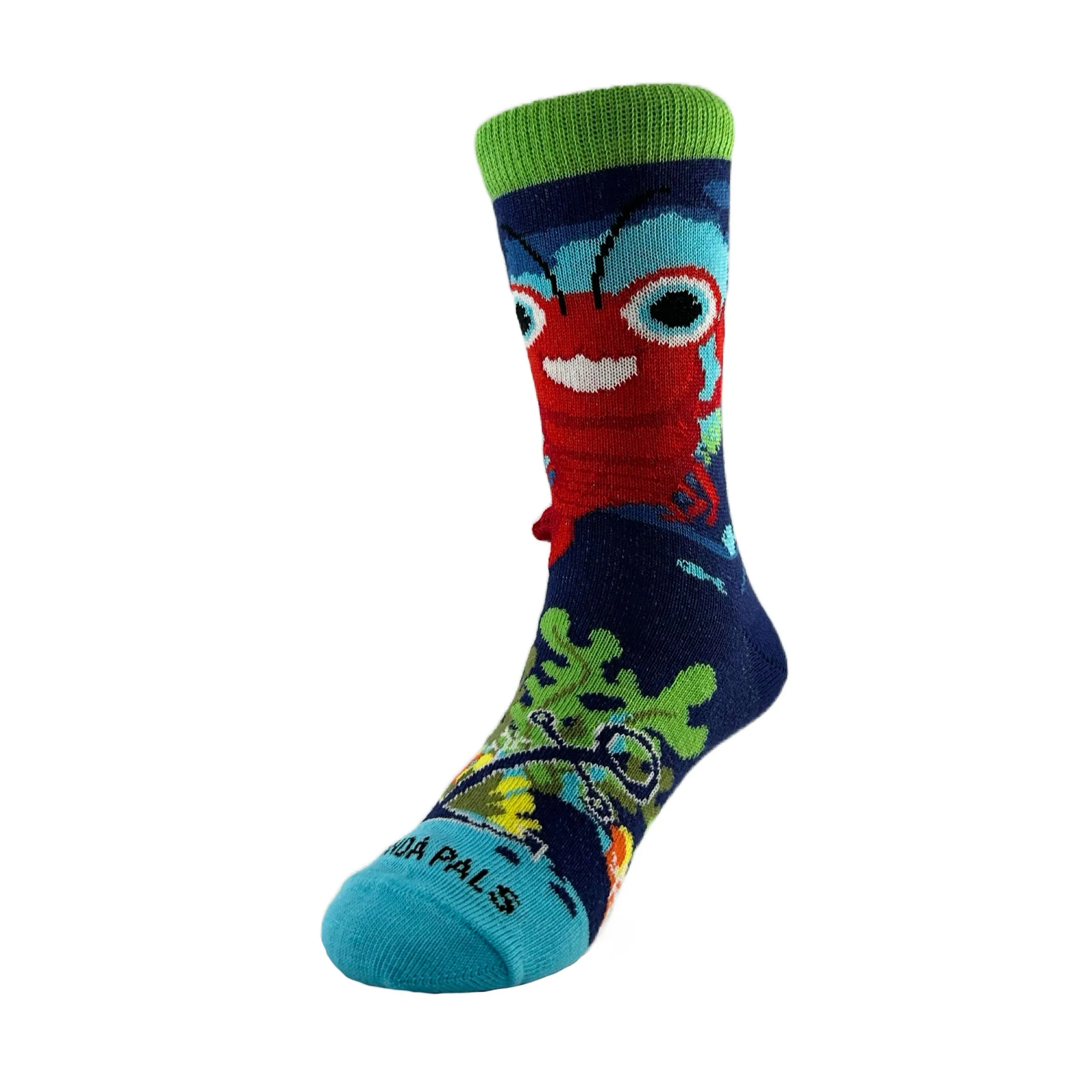 Claws the Lobster Socks from the Sock Panda (Ages 3-7)