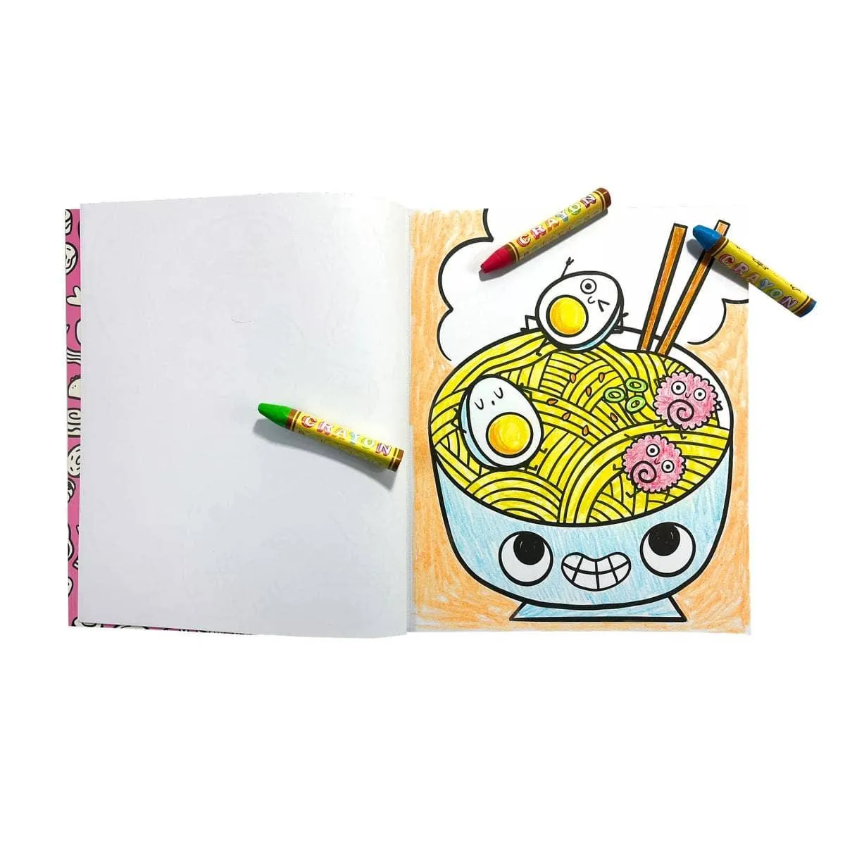 Coloring Book: Happy Snacks