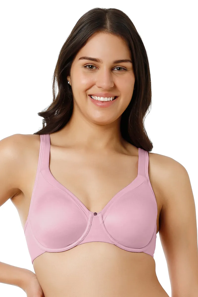 Contour Support Non-padded Wired Bra - Pink Nectar