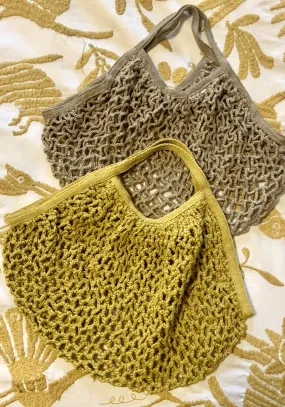 Cotton Crochet Market Bag