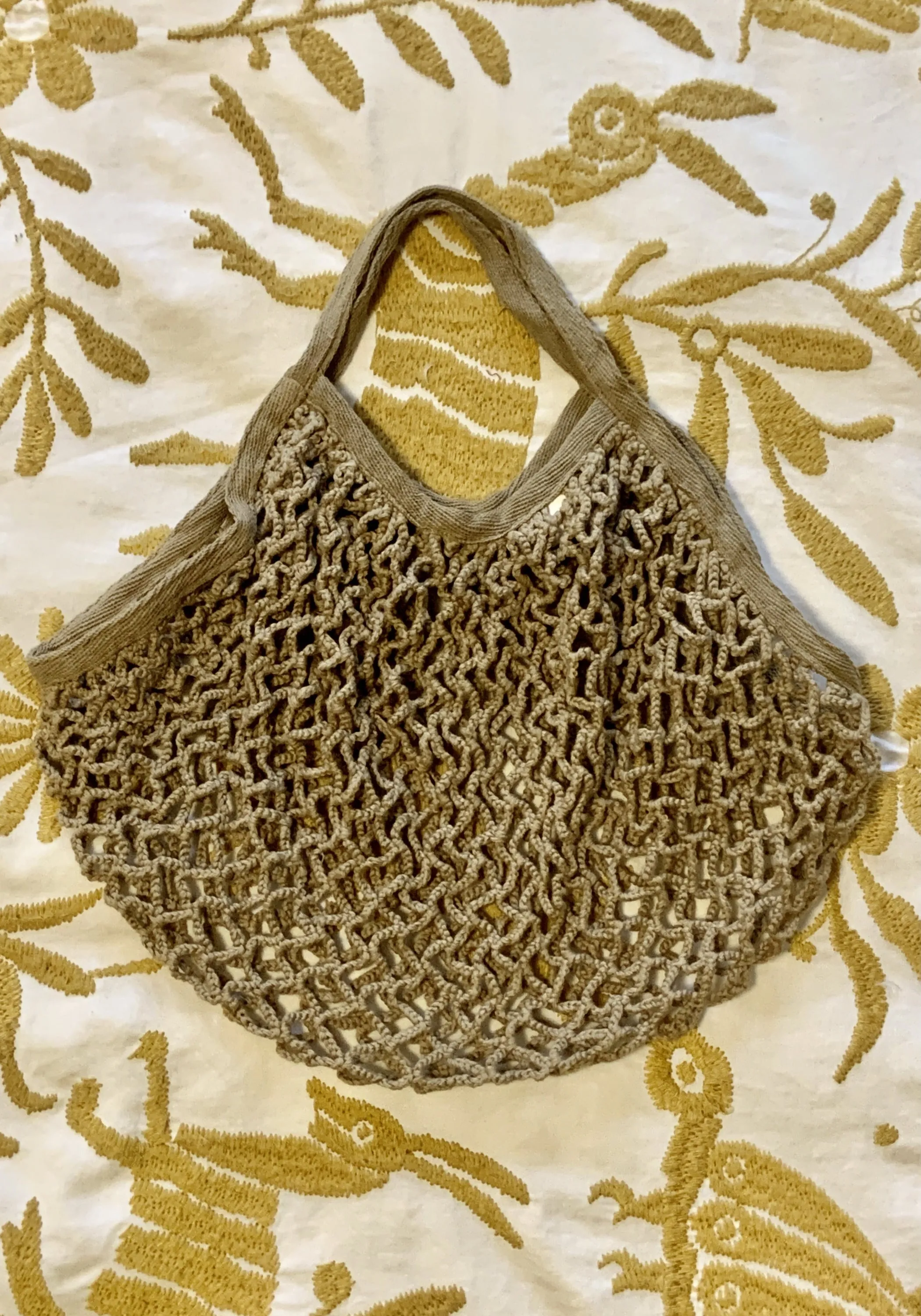 Cotton Crochet Market Bag