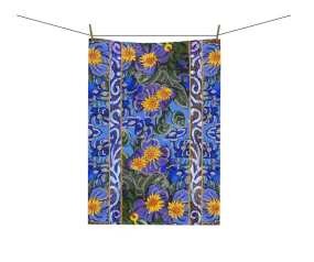 Cotton Tea Towel - Morning Glories