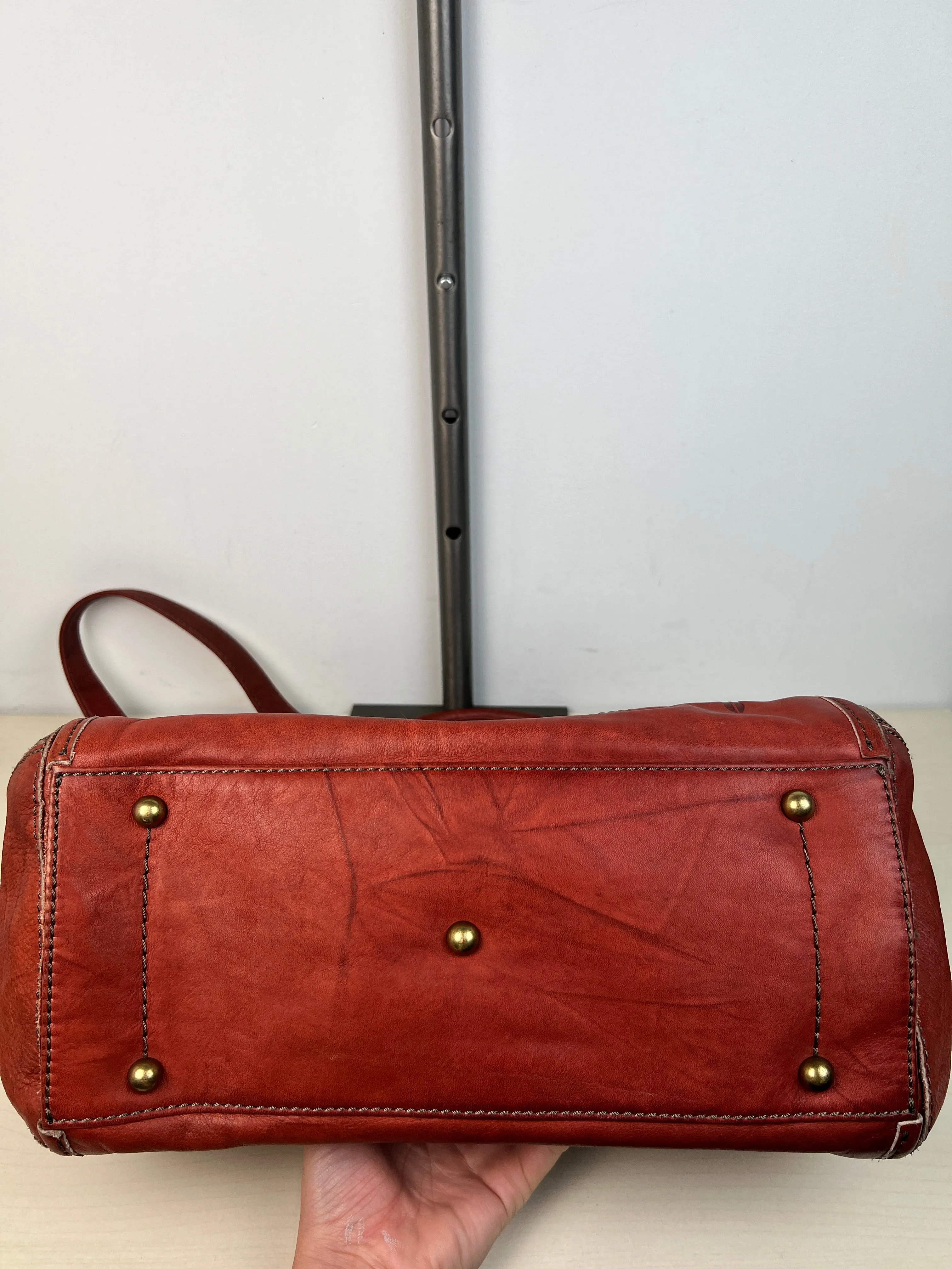 Crossbody Leather By Frye, Size: Large