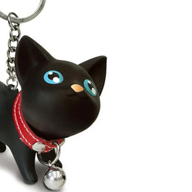 Cute Kitty Key Charm