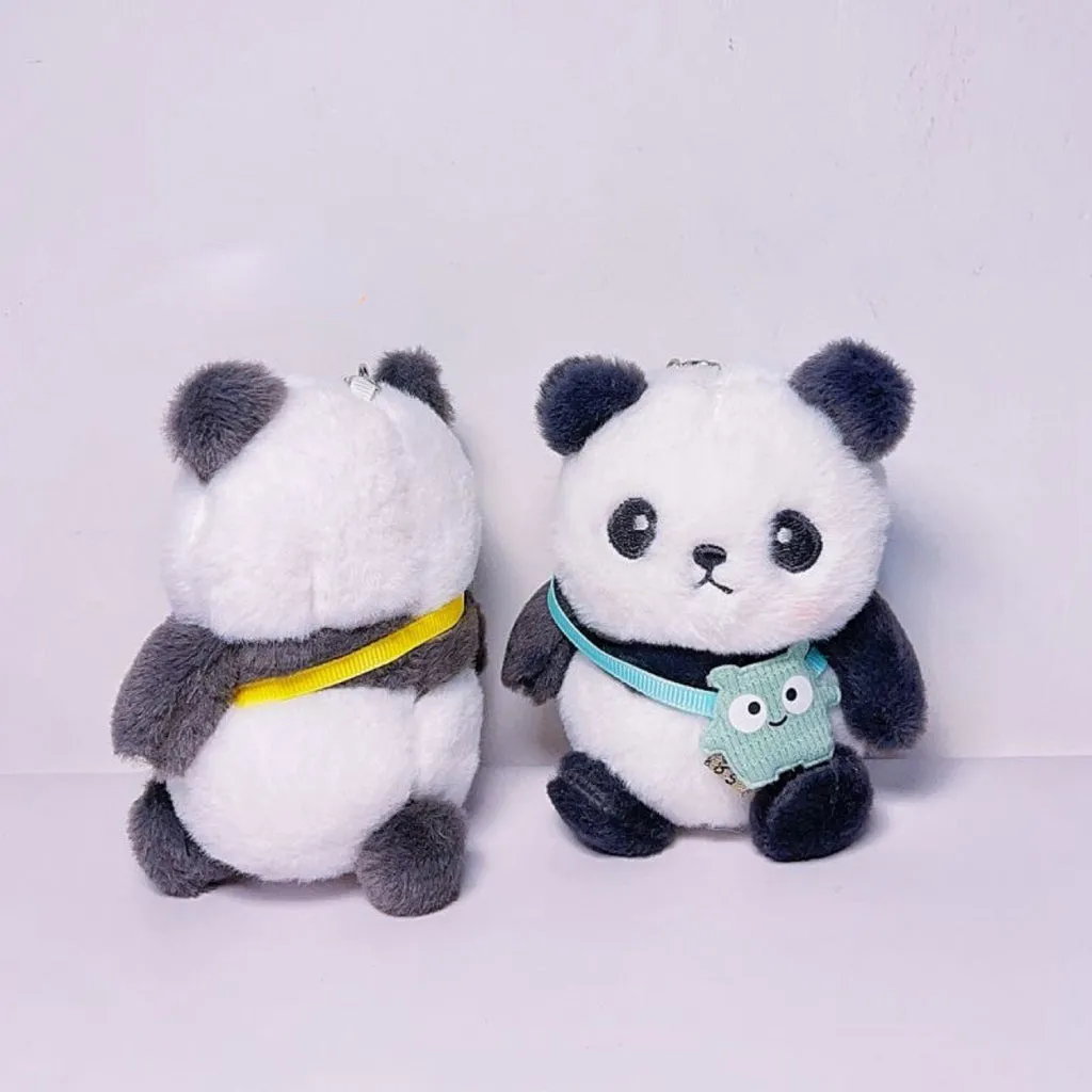 Cute Panda Keychain Messenger Bag Pendant