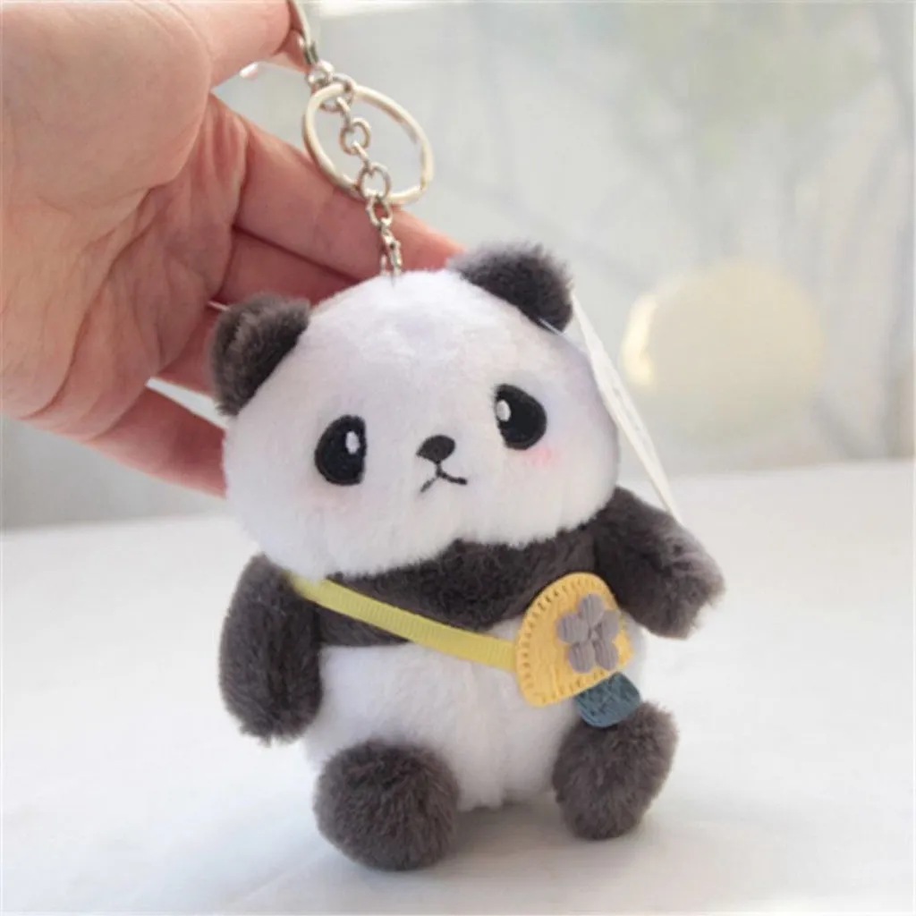 Cute Panda Keychain Messenger Bag Pendant