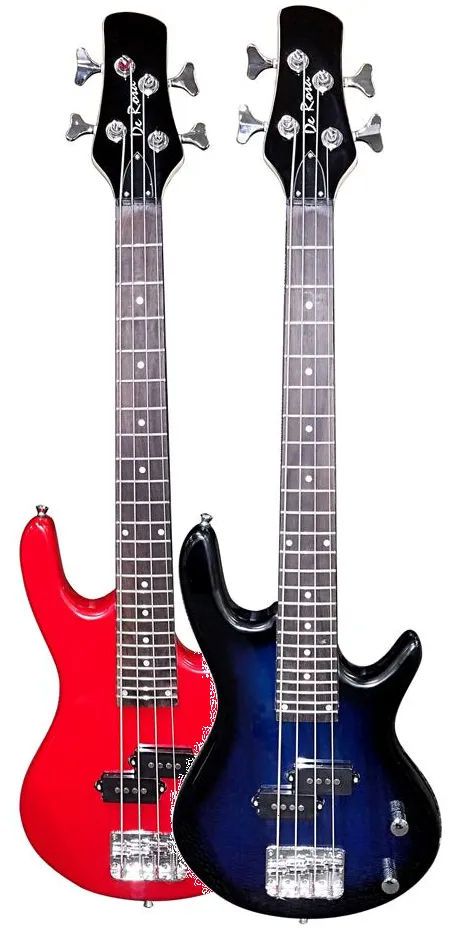 De Rosa USA Junior 1/2 Size Electric Bass Guitars