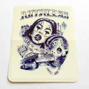 DGK / Dirty Ghetto Kids "Avenue" Skateboard Sticker - 10 cm x 8.5 cm approx