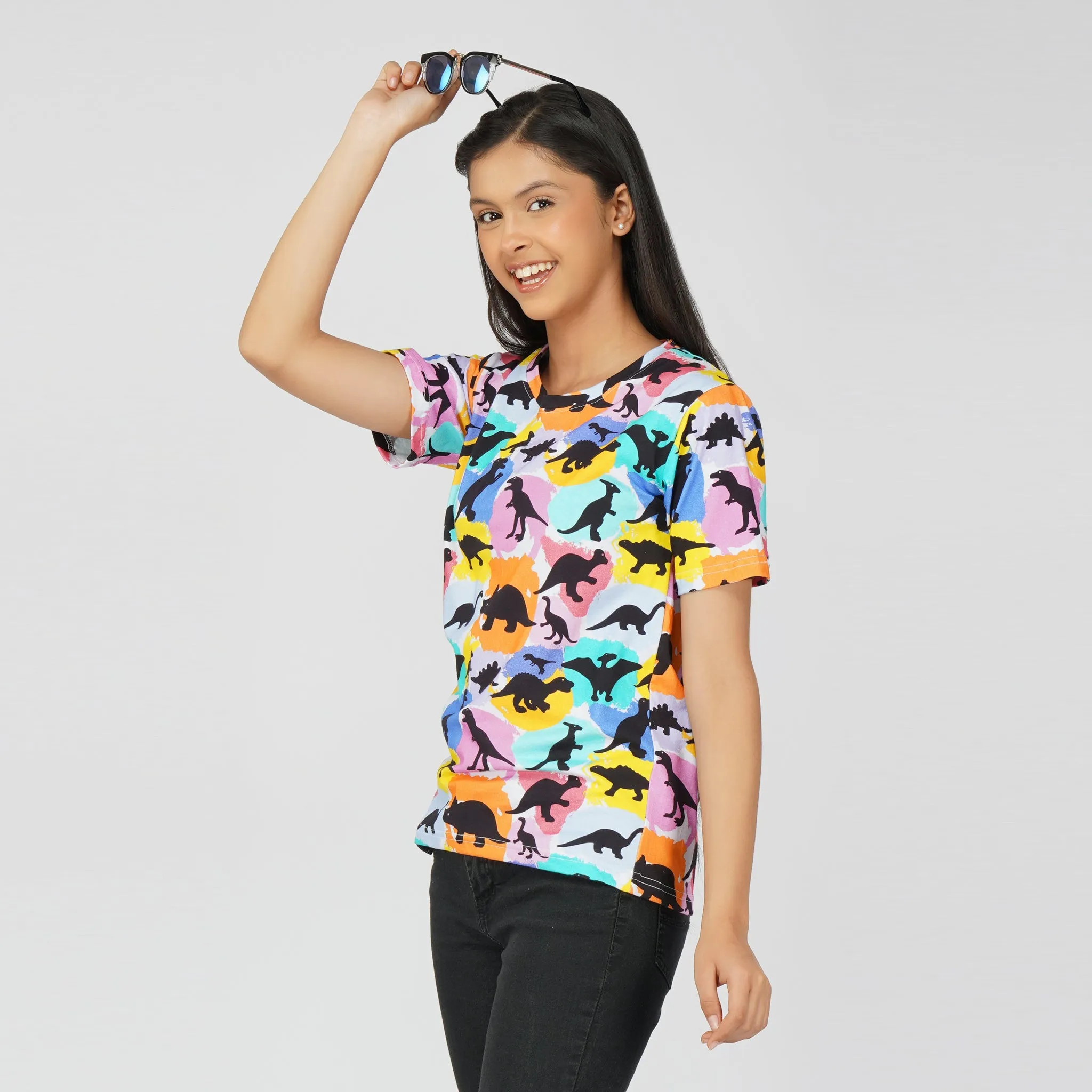 Dinosaurs & Colors Kids T-Shirt