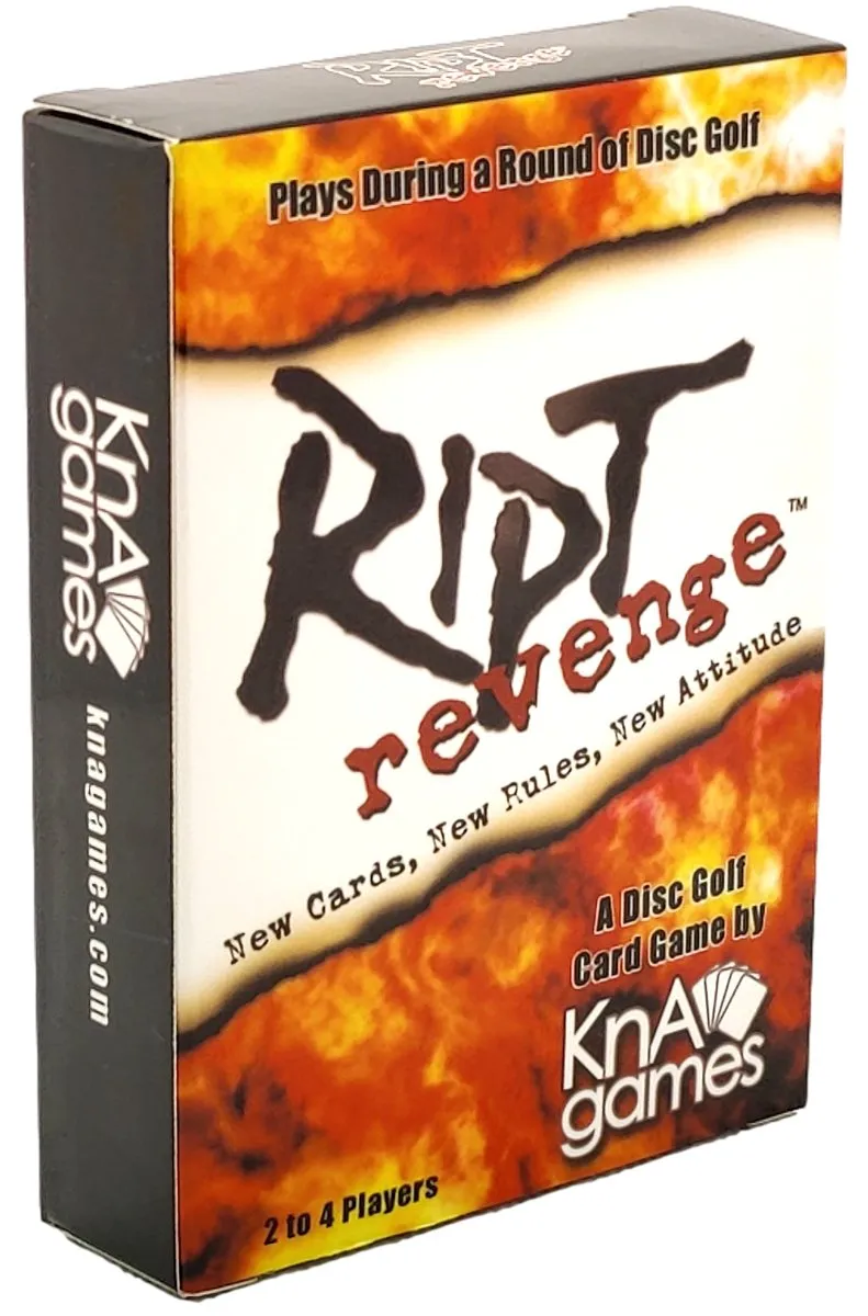 Disc Golf Ript Revenge Disc Golf Card Game