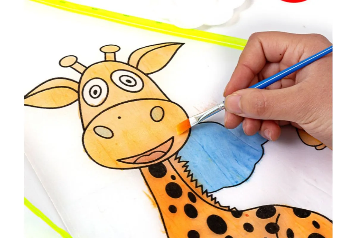 DIY Colouring Kite