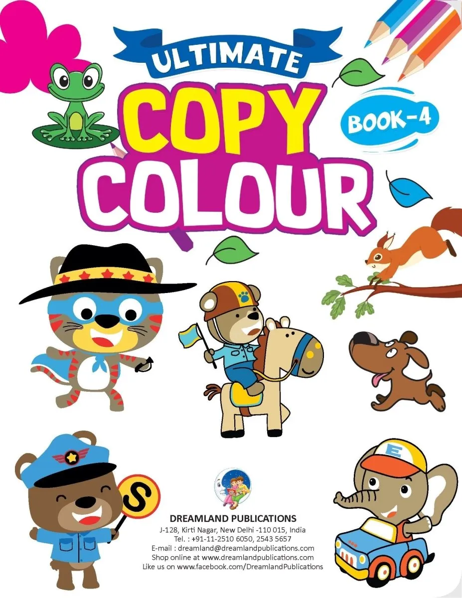 Dreamland Ultimate Copy Colour Book 4