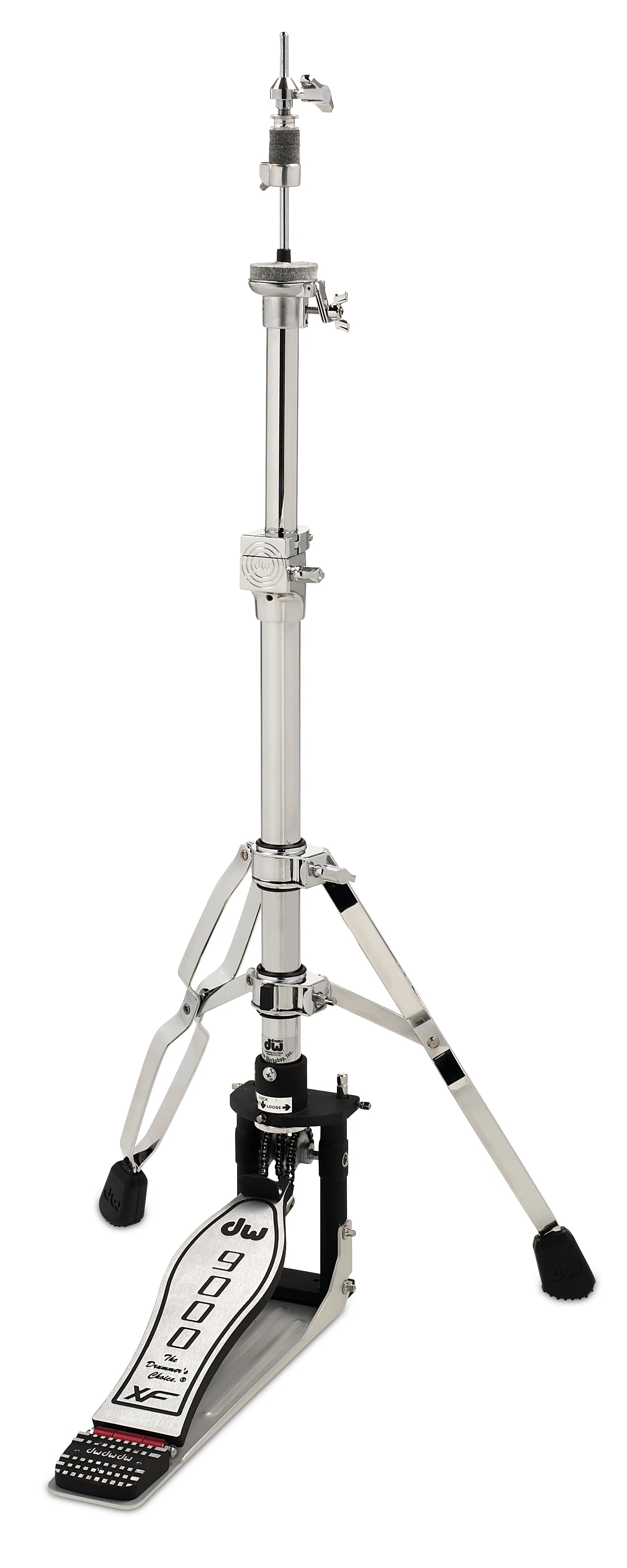 DW Hardware: DWCP9500TBXF - Extended Footboard Hi Hat Stand - 2 Legs