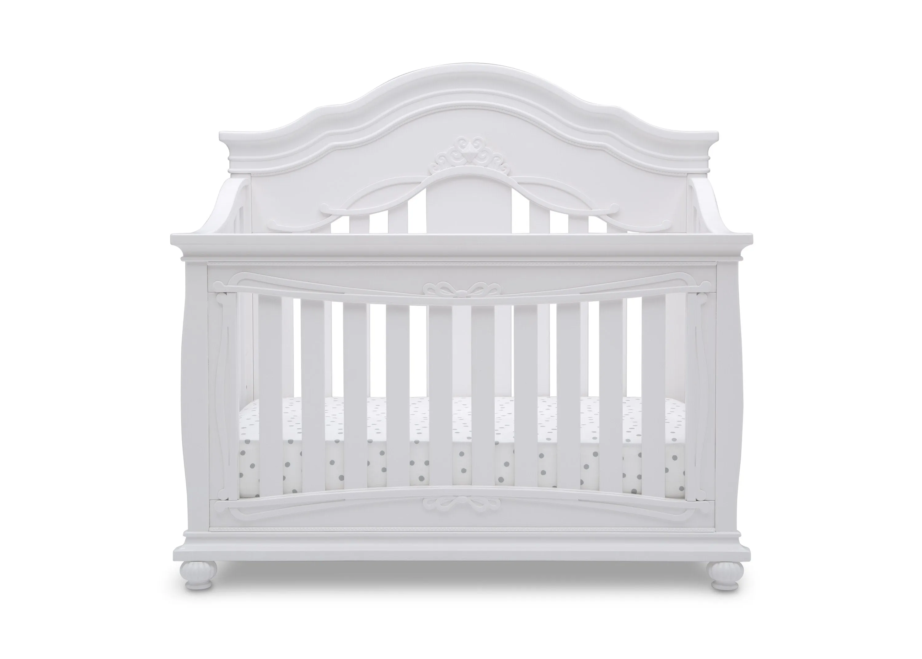 Fairytale 5-in-1 Convertible Crib with Conversion Rails