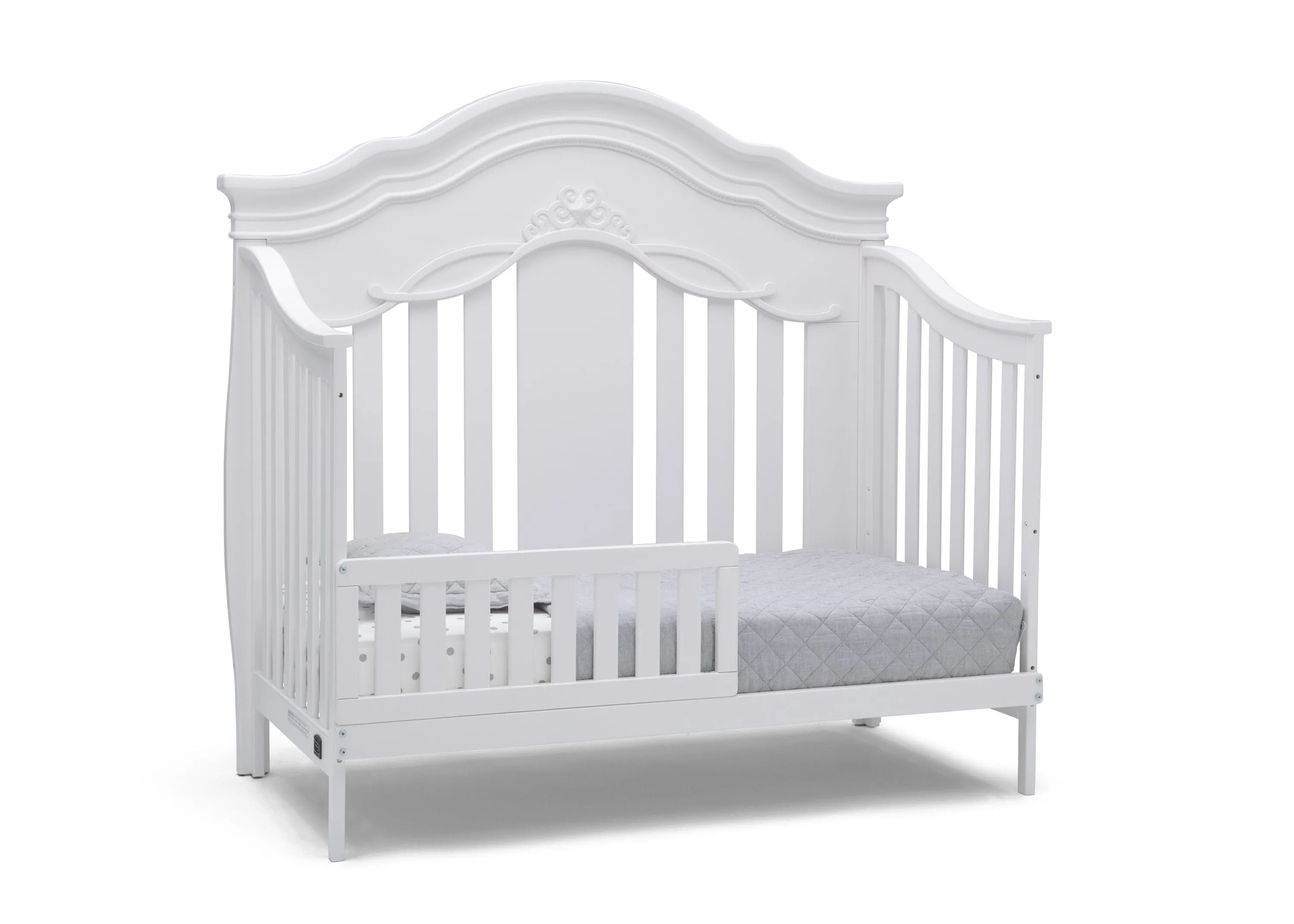 Fairytale 5-in-1 Convertible Crib with Conversion Rails