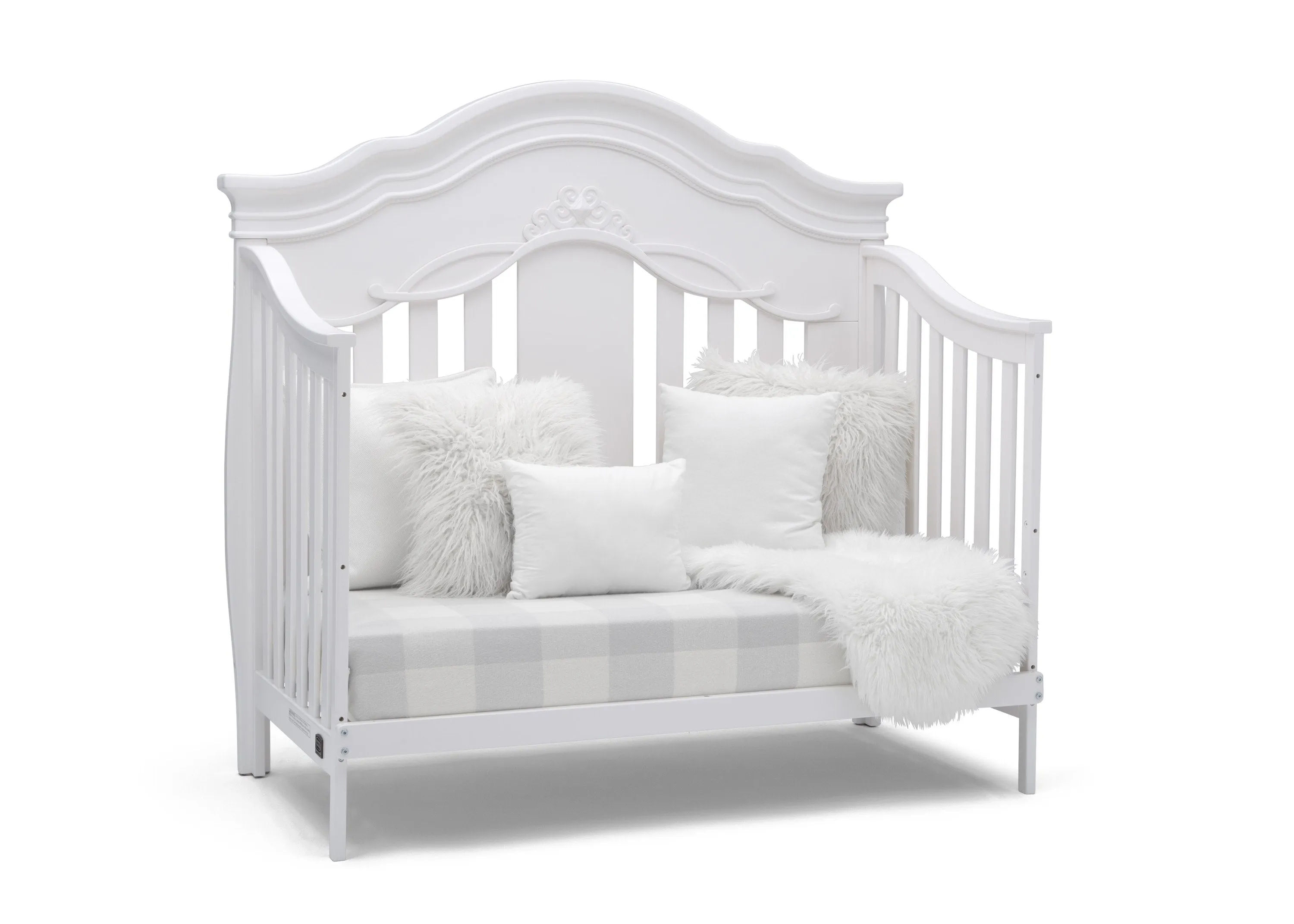 Fairytale 5-in-1 Convertible Crib with Conversion Rails