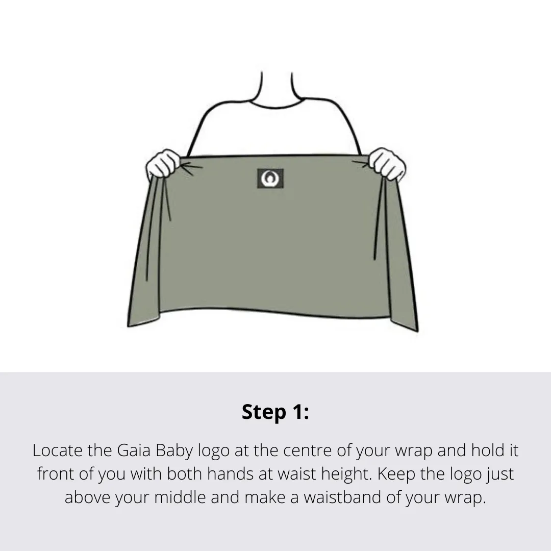 Gaia Baby | Stretchy Baby Wrap Pure Tencel