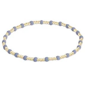 Gameday Hope Gold Sincerity Bracelet - Light Blue