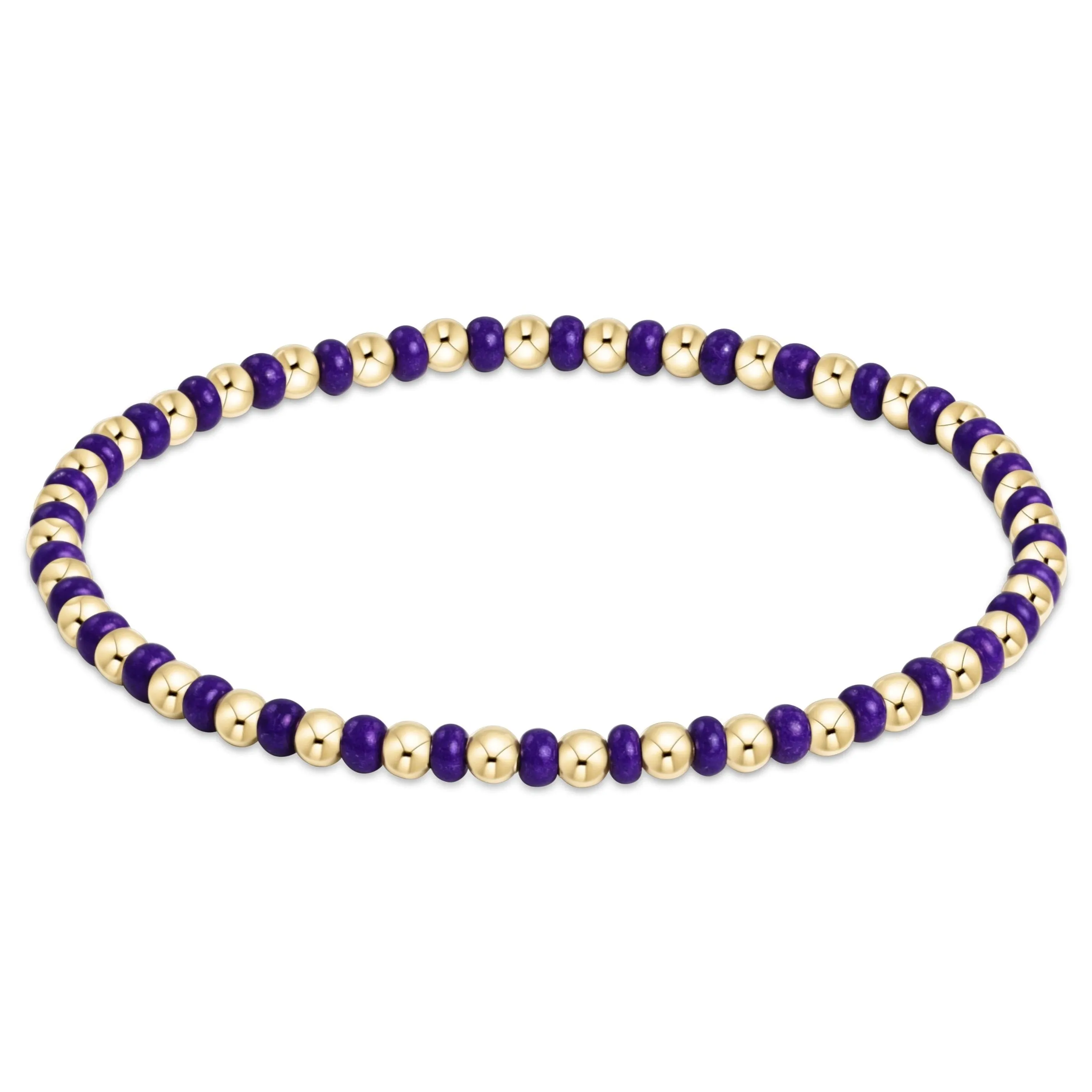 Gameday Hope Grateful Bracelet - Deep Purple