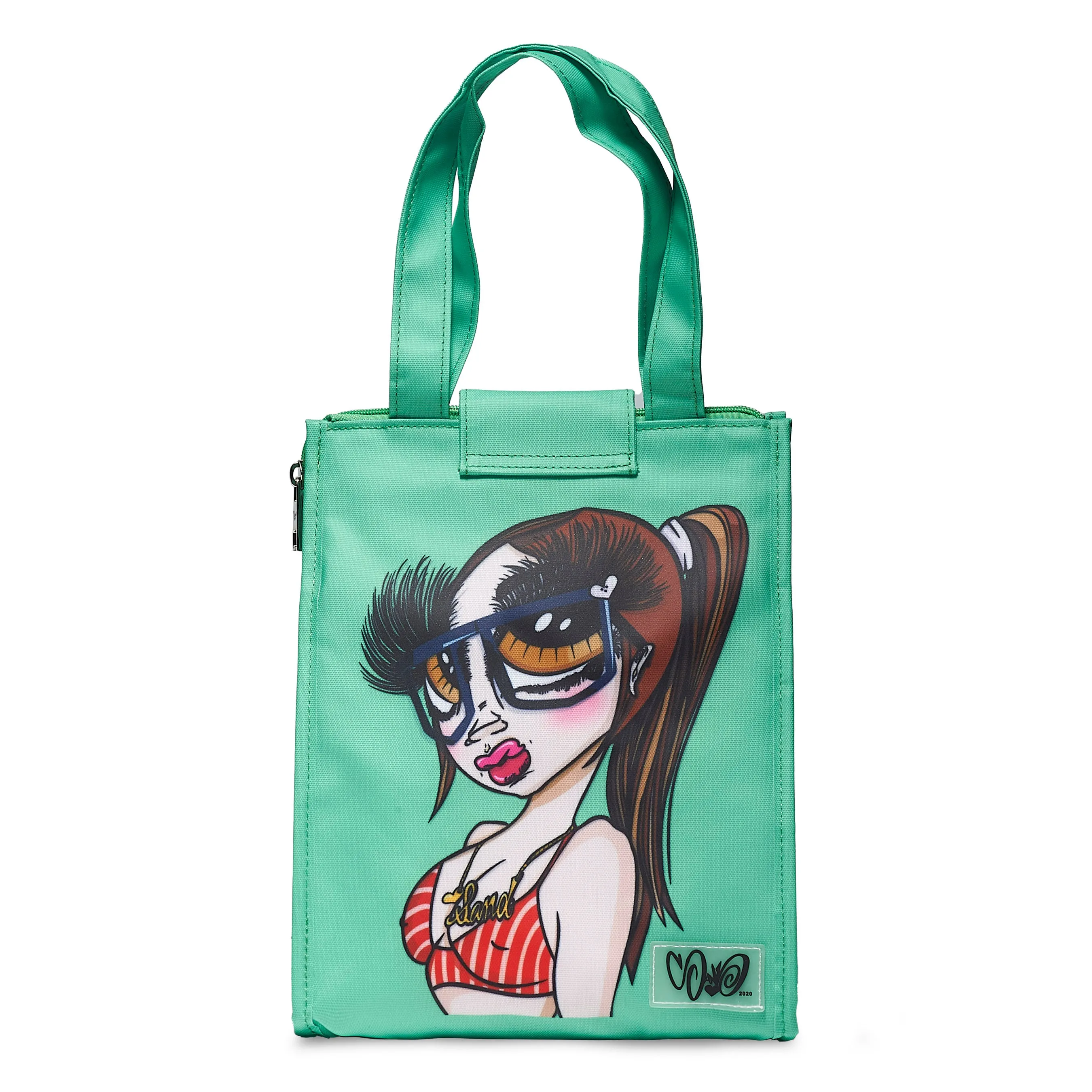 Green  Lunch Bag