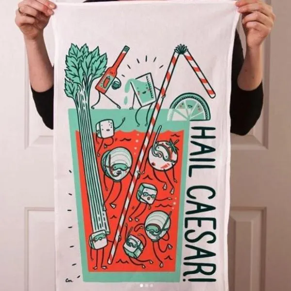 Hail Caesar Tea Towel (Final Sale)