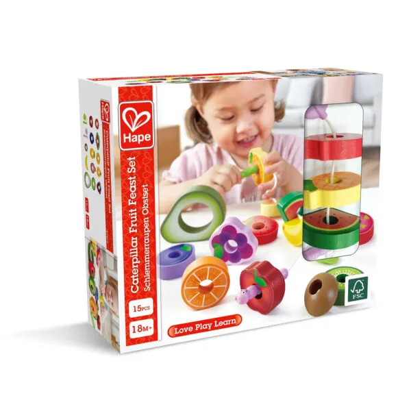 Hape Caterpillar Fruit Feast Set