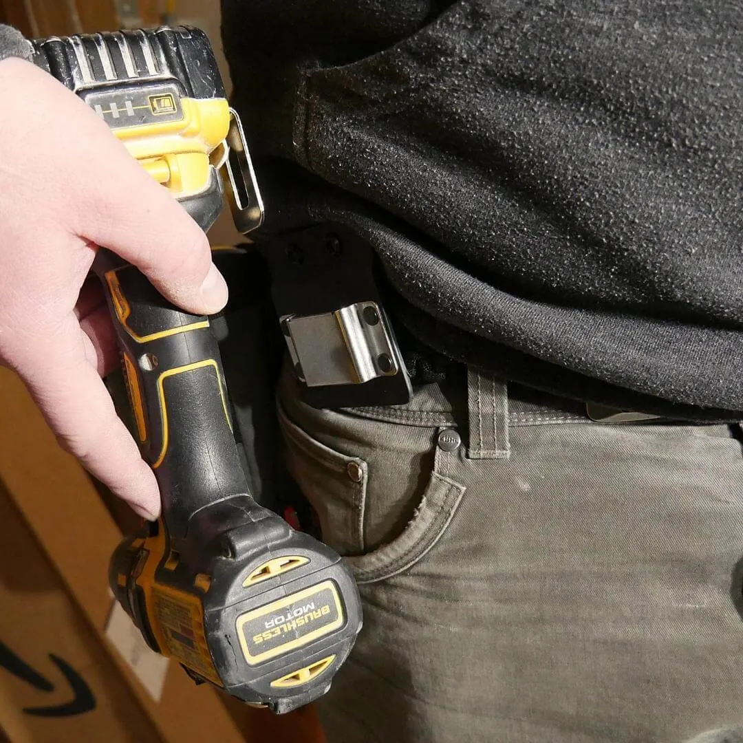 Holstery DriverMaster - Clip-On Holster for Drills, Impacts, and Nailers