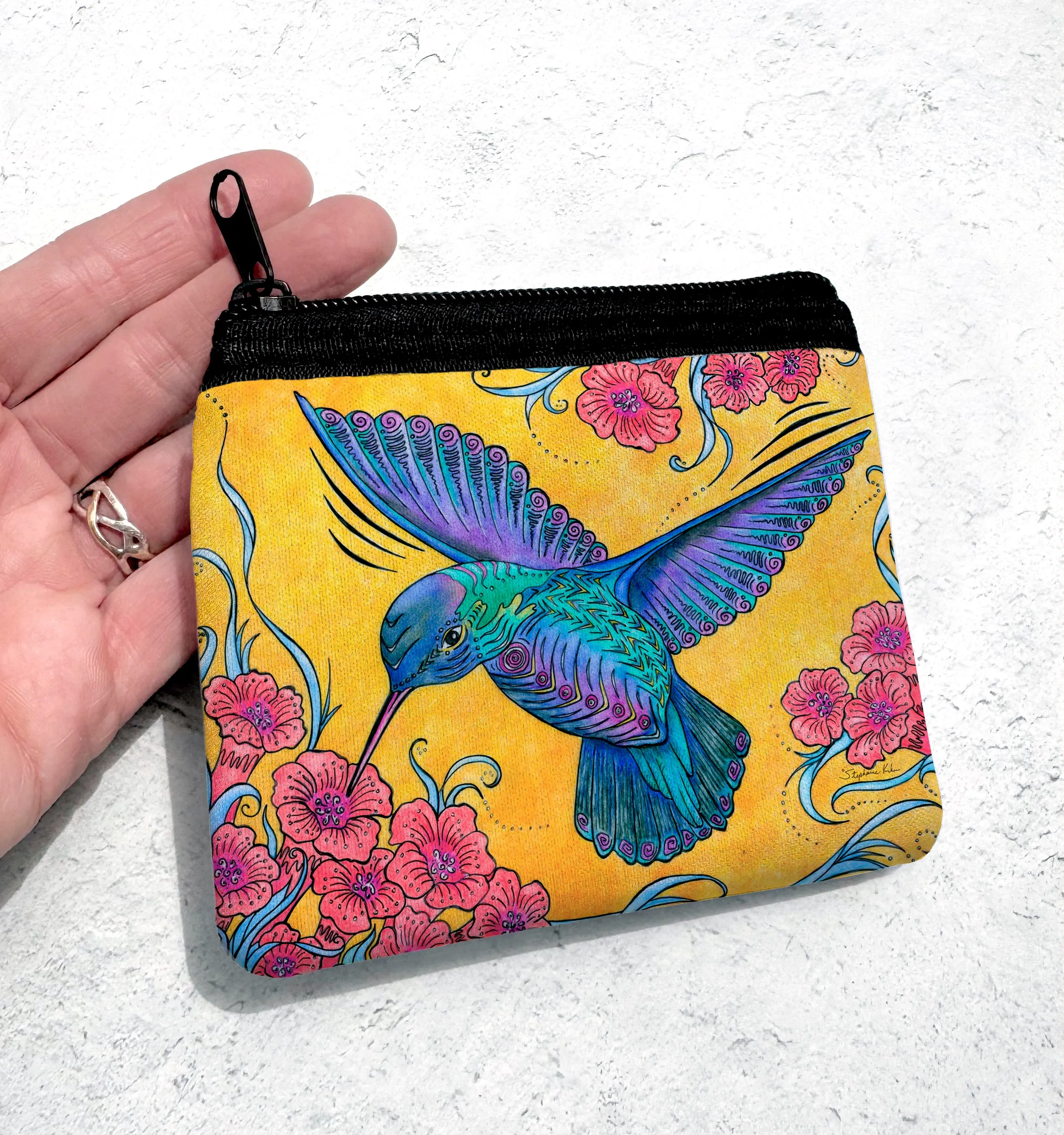 Hummingbird Coin Bag