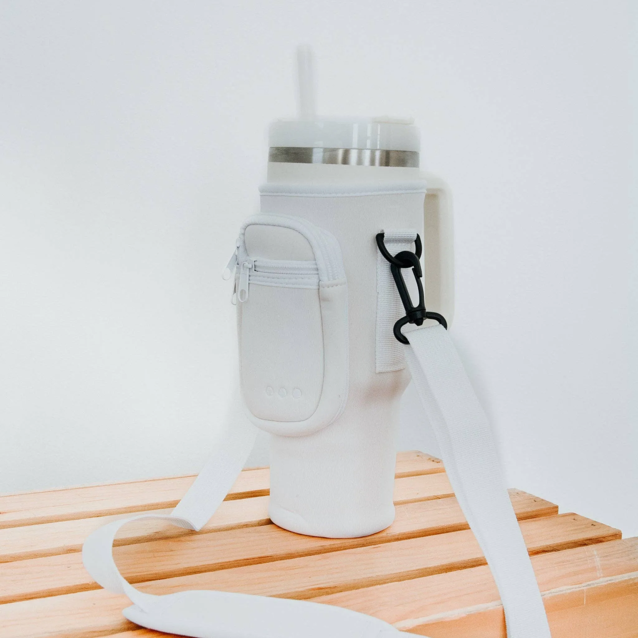 Hydration harness for water bottles