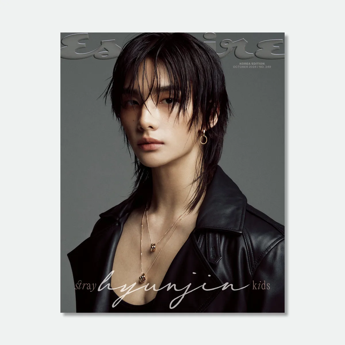 Hyunjin (Stray Kids) - ESQUIRE Magazine (2024. 10) [PRE-ORDER]