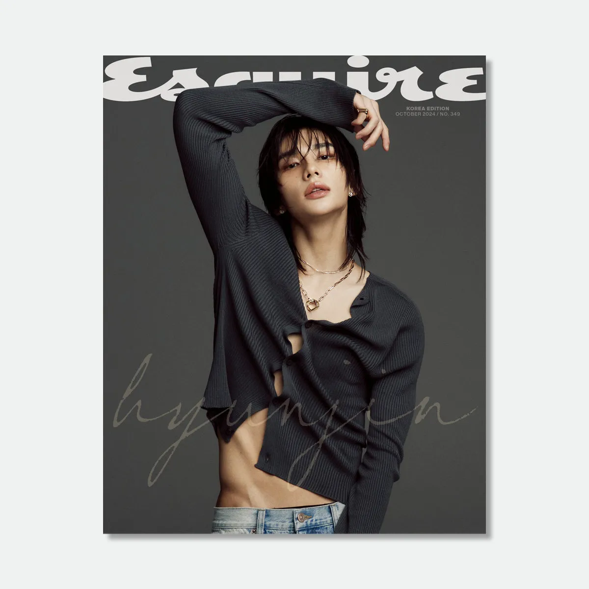 Hyunjin (Stray Kids) - ESQUIRE Magazine (2024. 10) [PRE-ORDER]