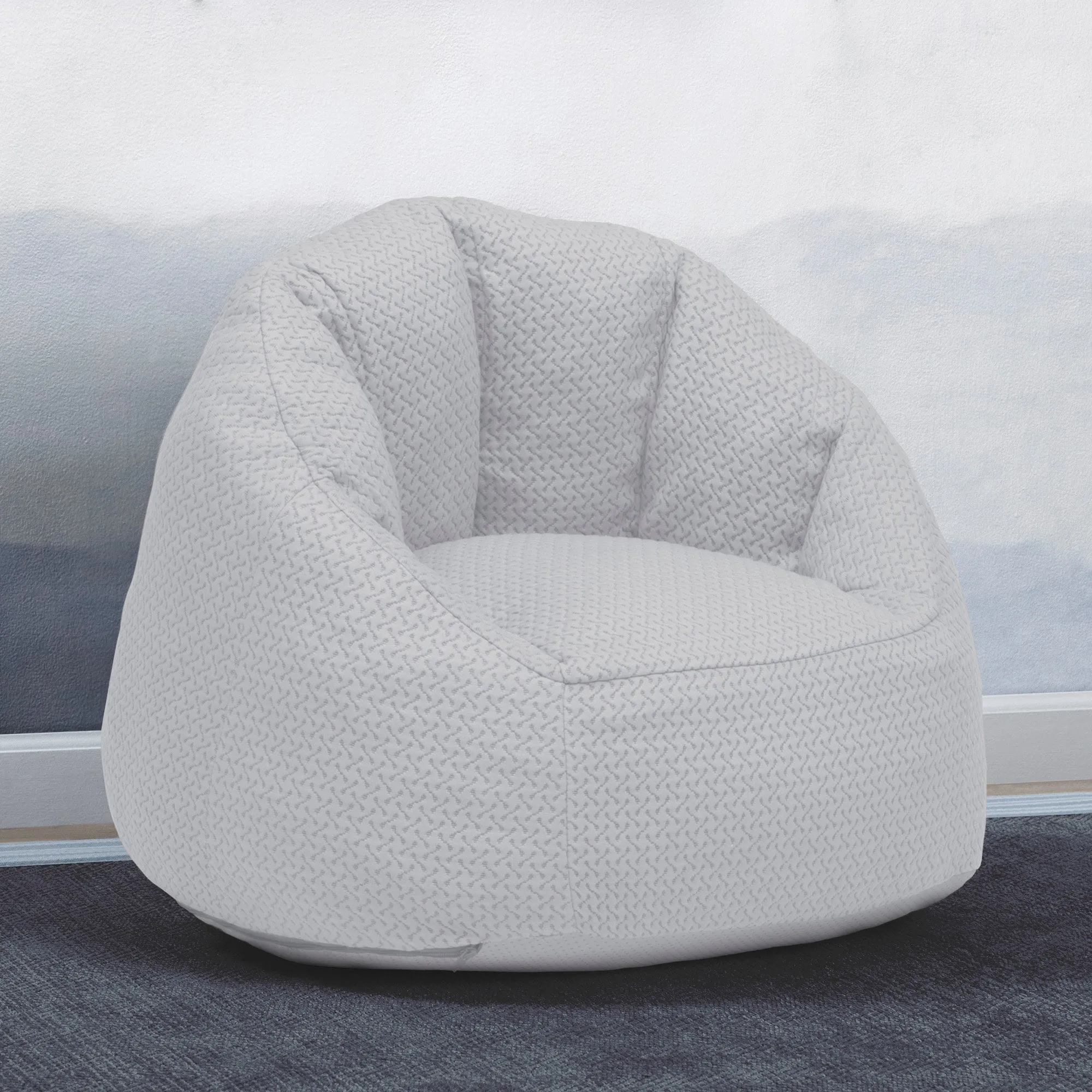 iComfort Fluffy Chair with Memory Foam Seat for Kids