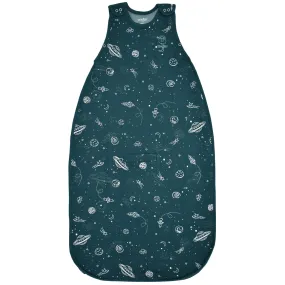 Imperfect 4 Season™ Ultimate Toddler Sleep Bag, Merino Wool & Organic Cotton, 2 - 4 Years, Space - GLOW IN THE DARK