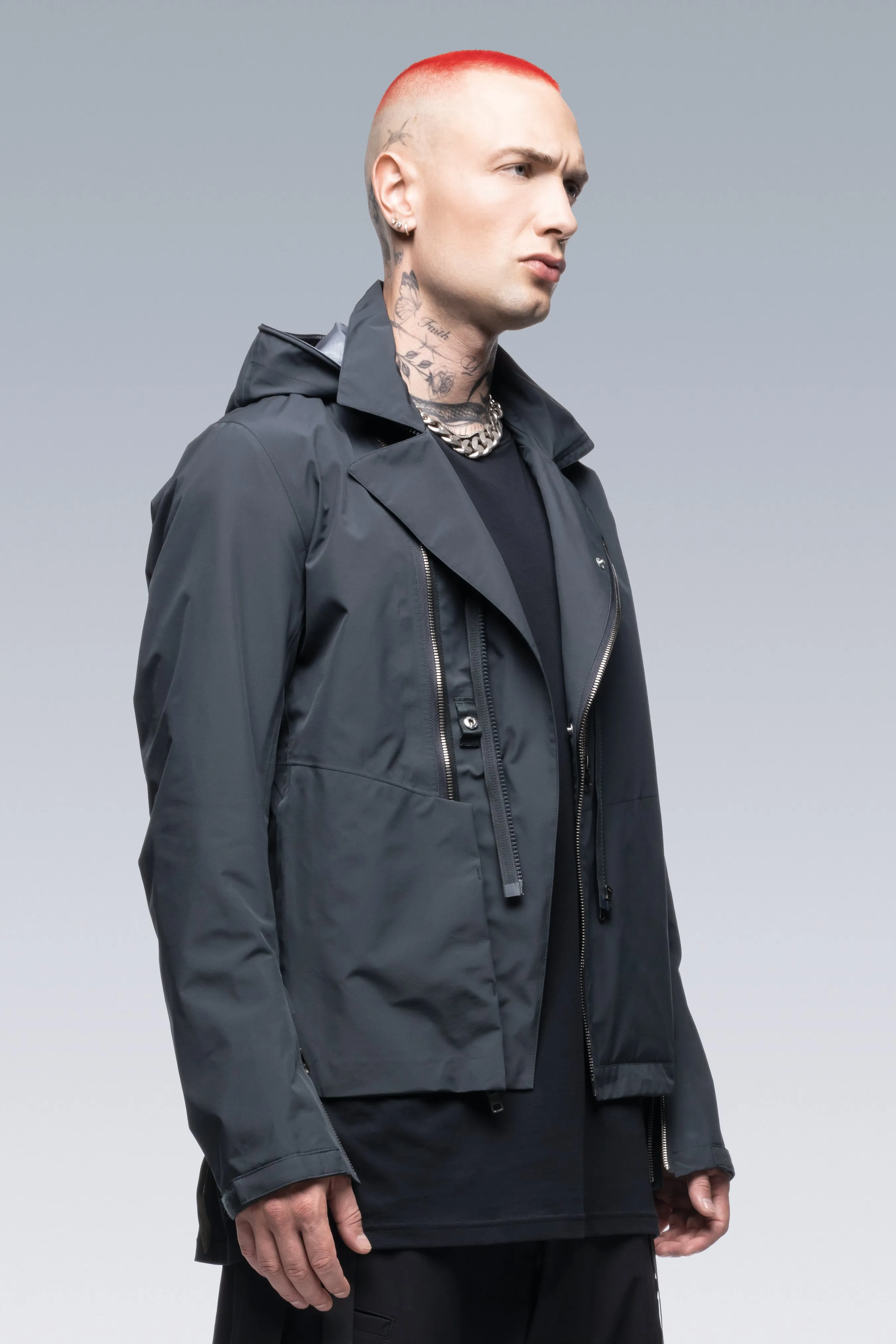 J68-GT Jacket Schwarzgrün