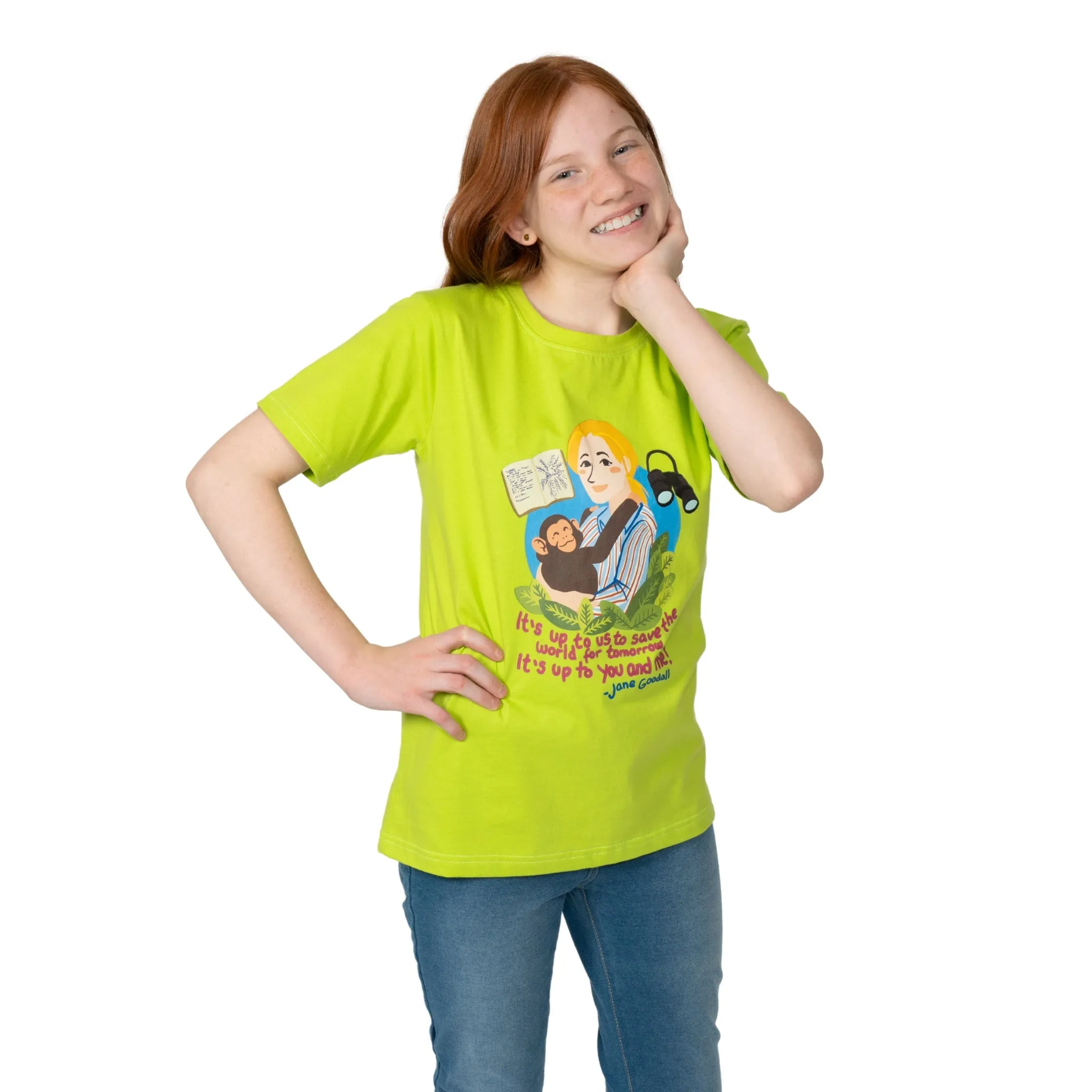 Jane Goodall Kids T-Shirt