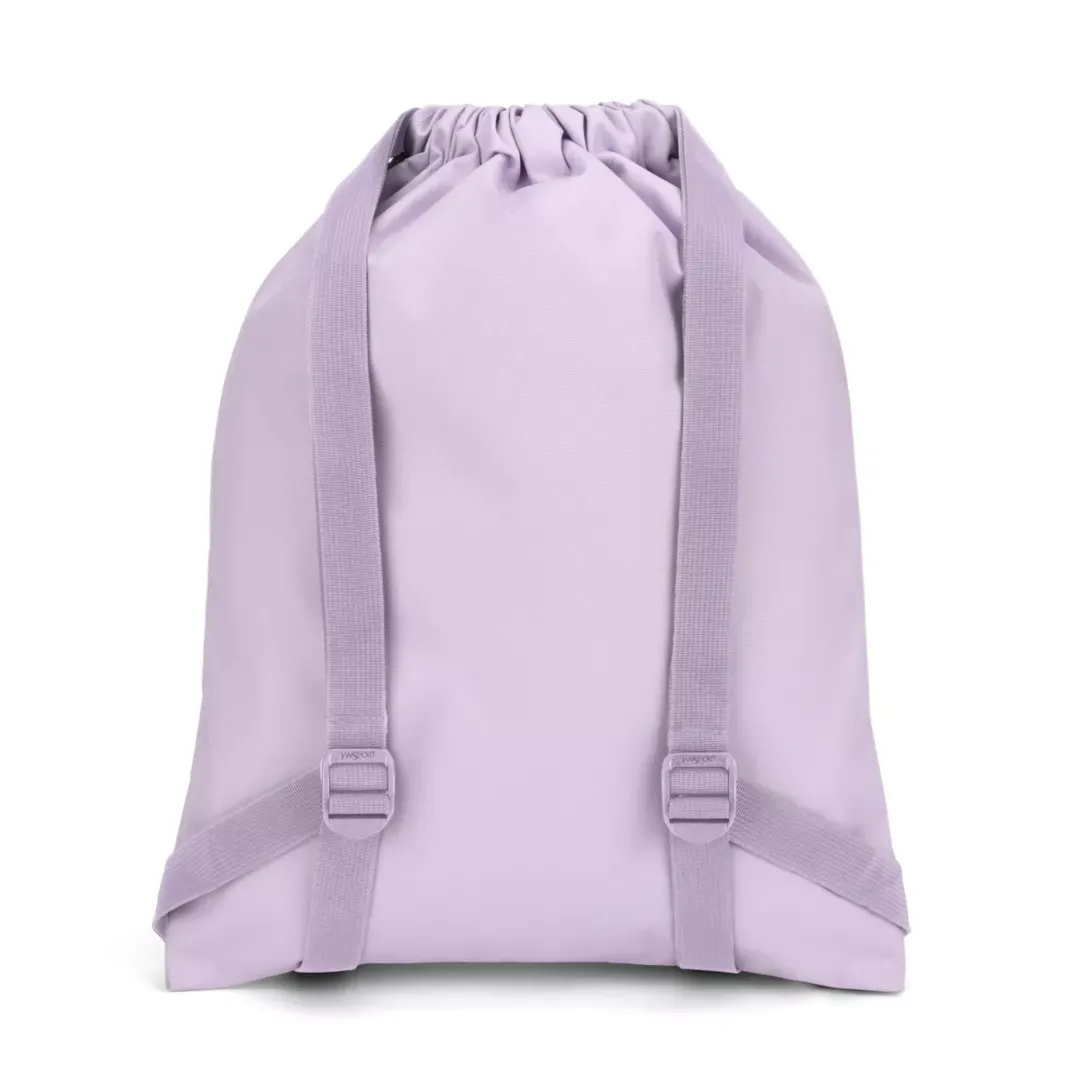 JANSPORT Draw Sack Backpack - Pastel Lilac