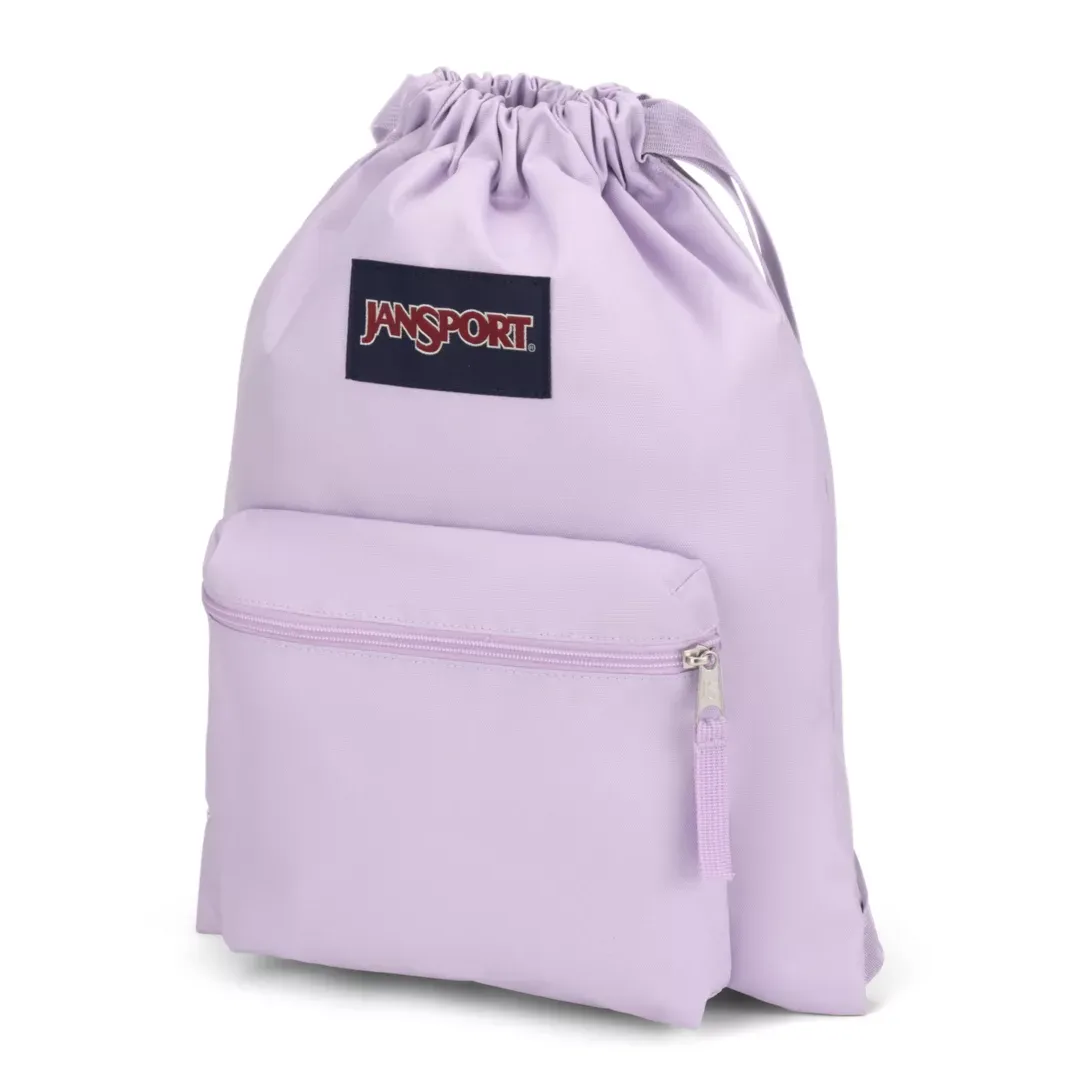 JANSPORT Draw Sack Backpack - Pastel Lilac