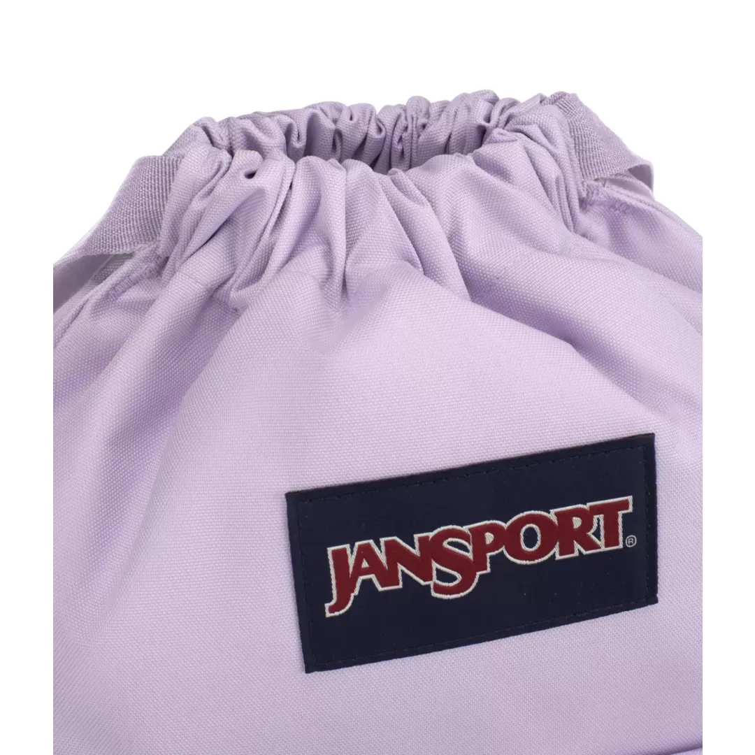 JANSPORT Draw Sack Backpack - Pastel Lilac