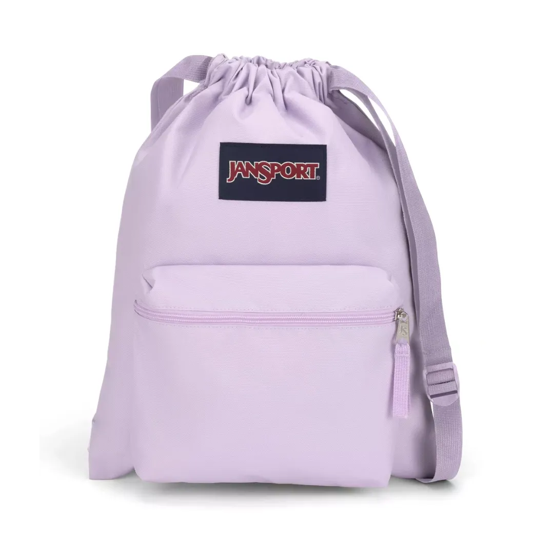 JANSPORT Draw Sack Backpack - Pastel Lilac