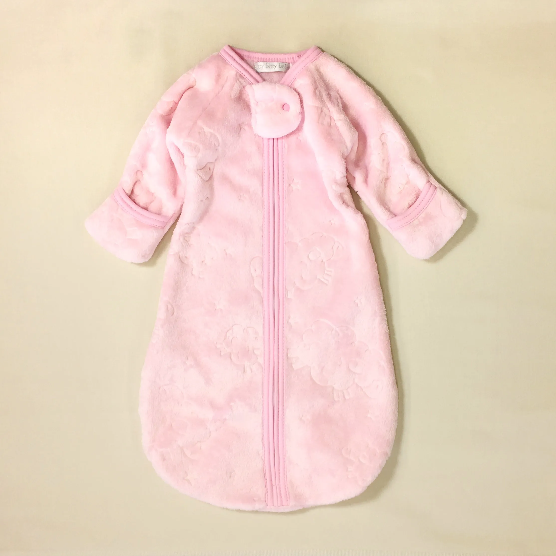 Jungle Plush SleepSack - Pink