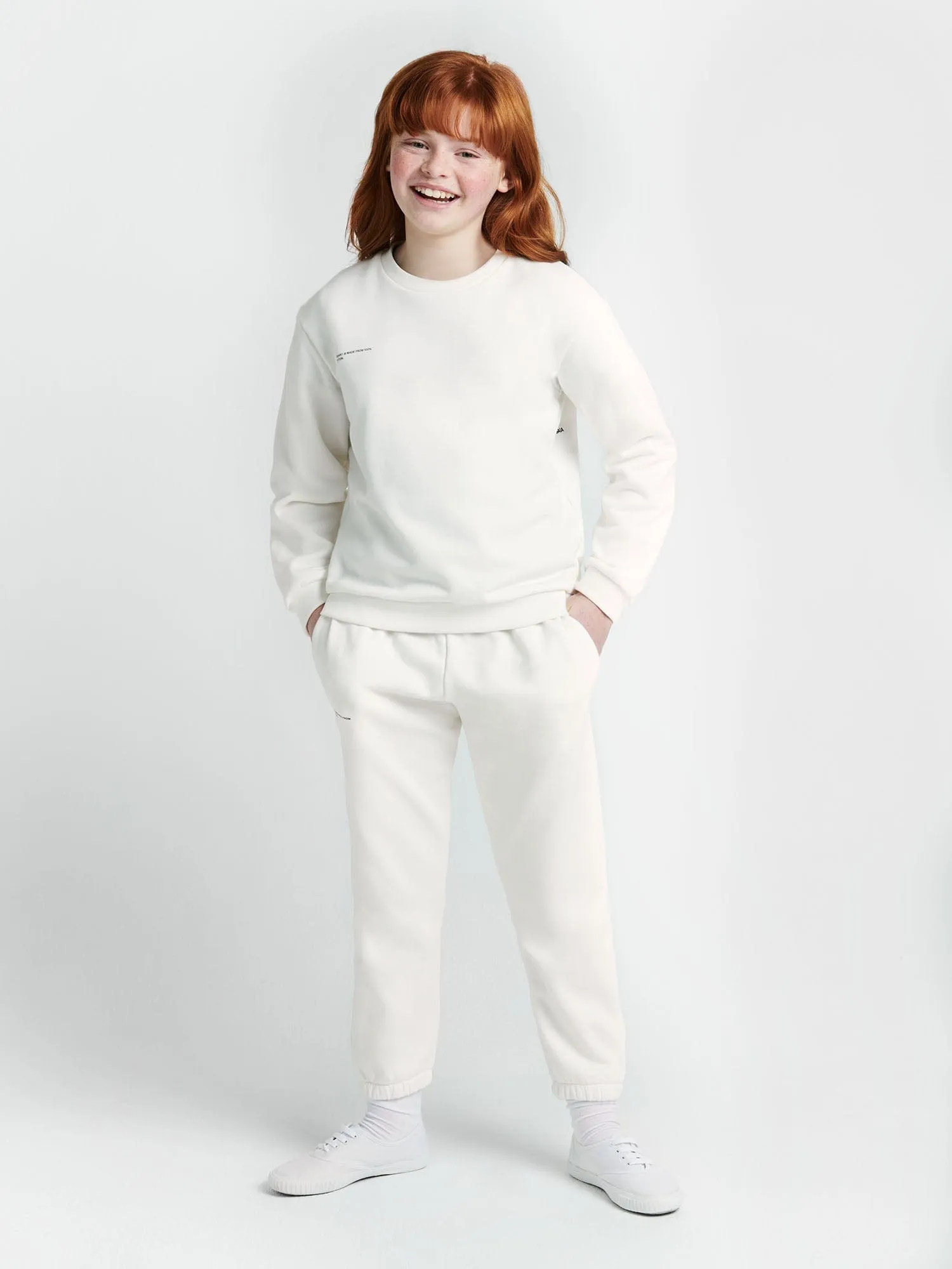 Kids' 365 Midweight Sweatshirt—off-white