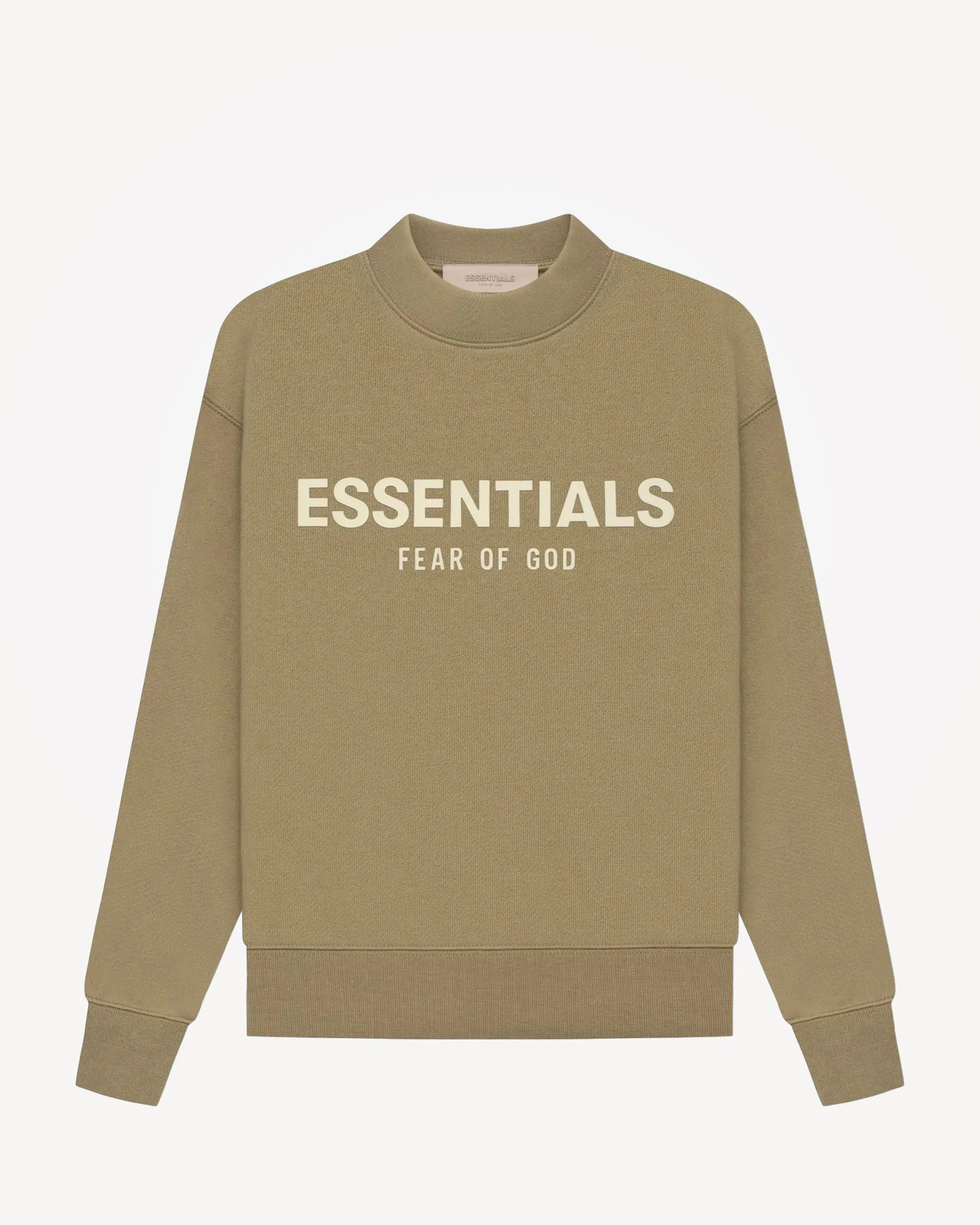 Kids' Crewneck in Petrified Oak