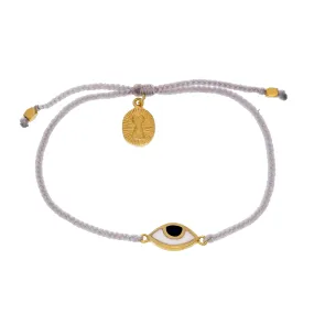 KIDS EYE PROTECTION BRACELET - GREY - GOLD