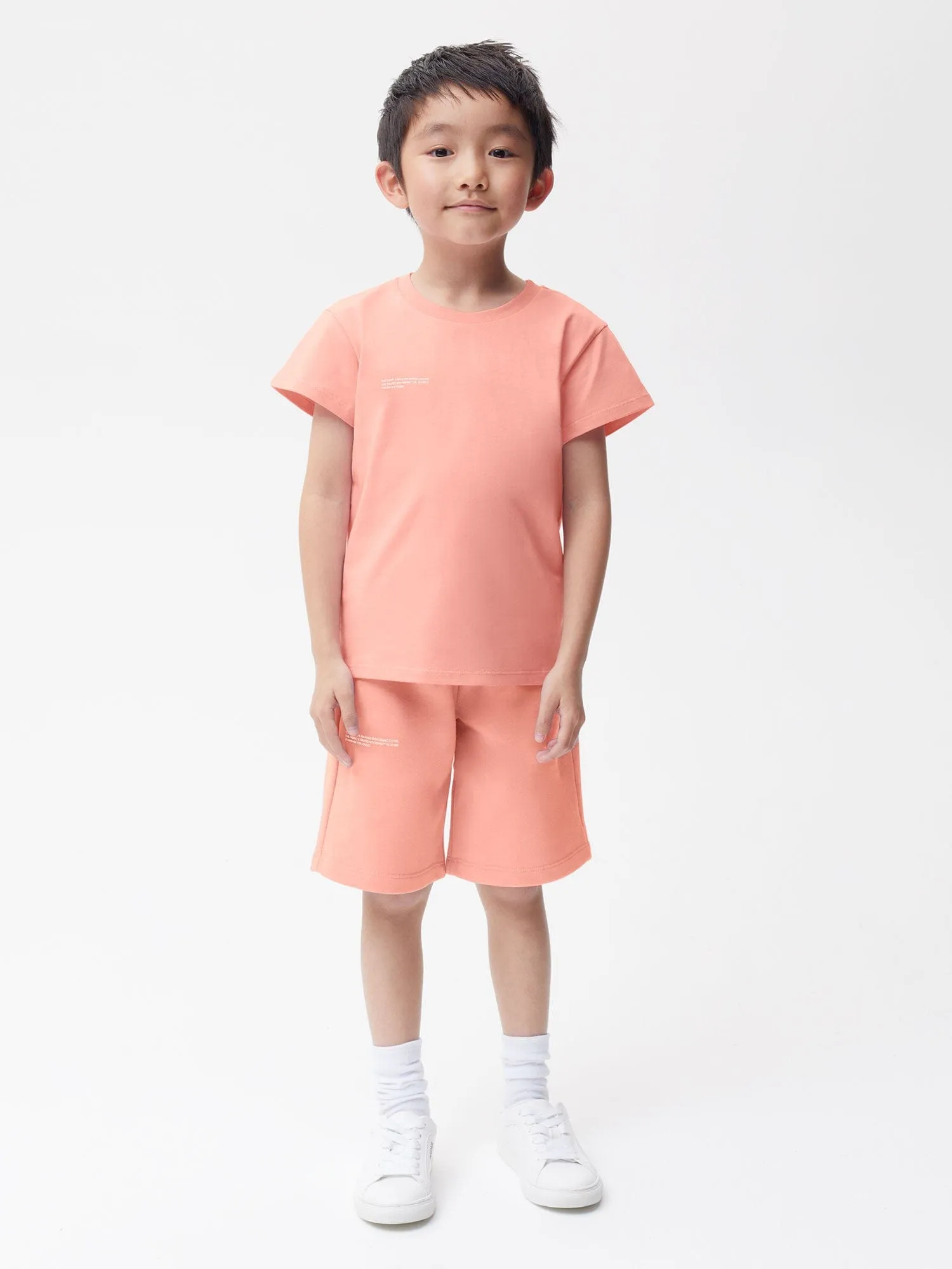 Kids' Fruitful 365 Organic Cotton T-shirt—grapefruit pink