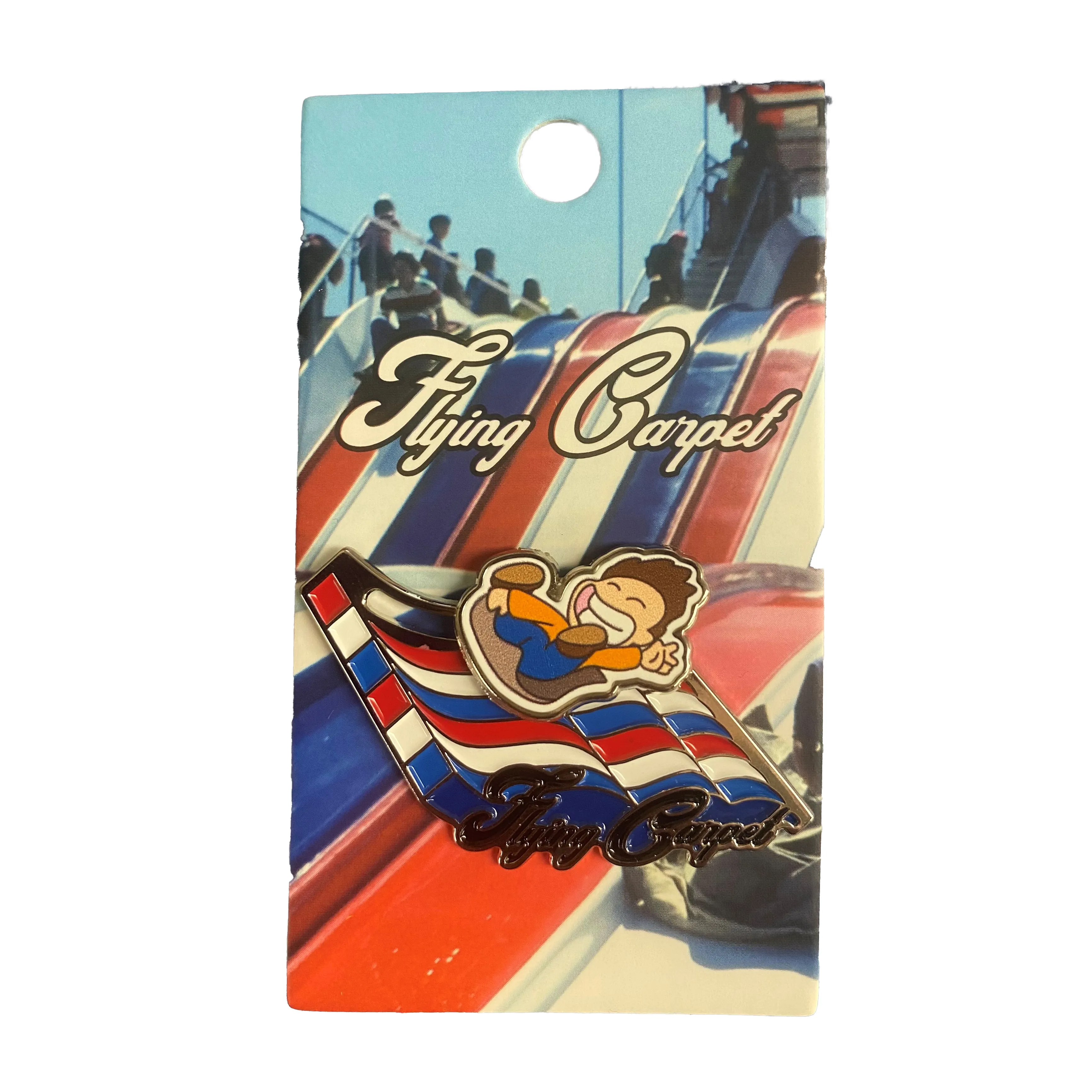 Kings Island 50th Anniversary Pin #12 - Flying Carpet