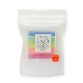 Kitpas Dustless Chalk 6 Pack - Neon