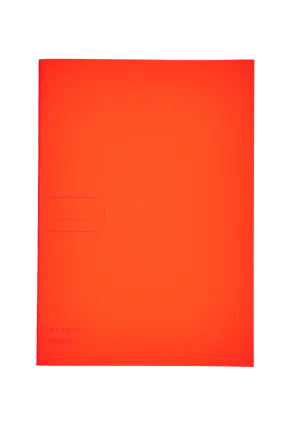 Le Typographe Soft Cover Fluo Orange Notebook Set