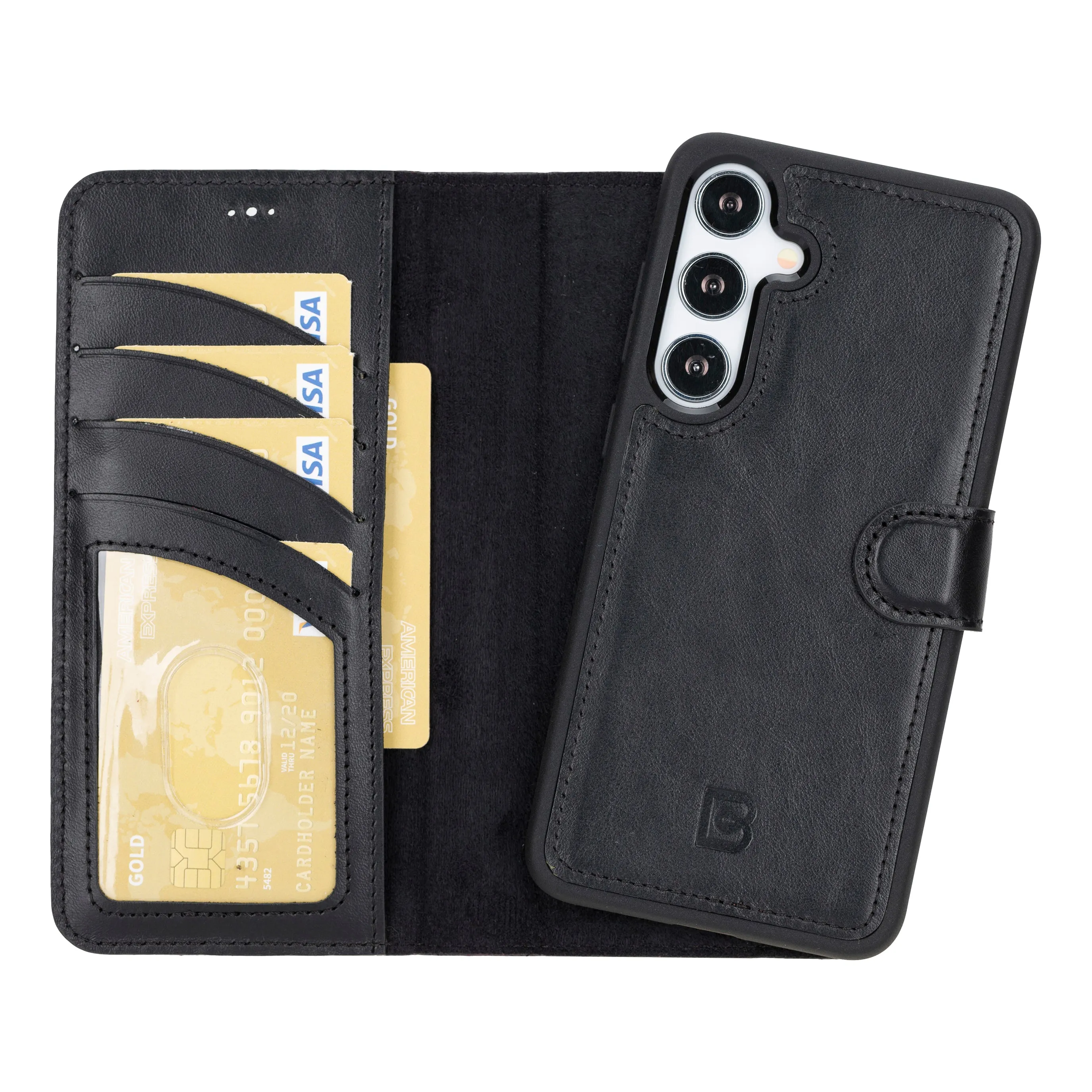 Leather Samsung Galaxy S24 Series Wallet Cases